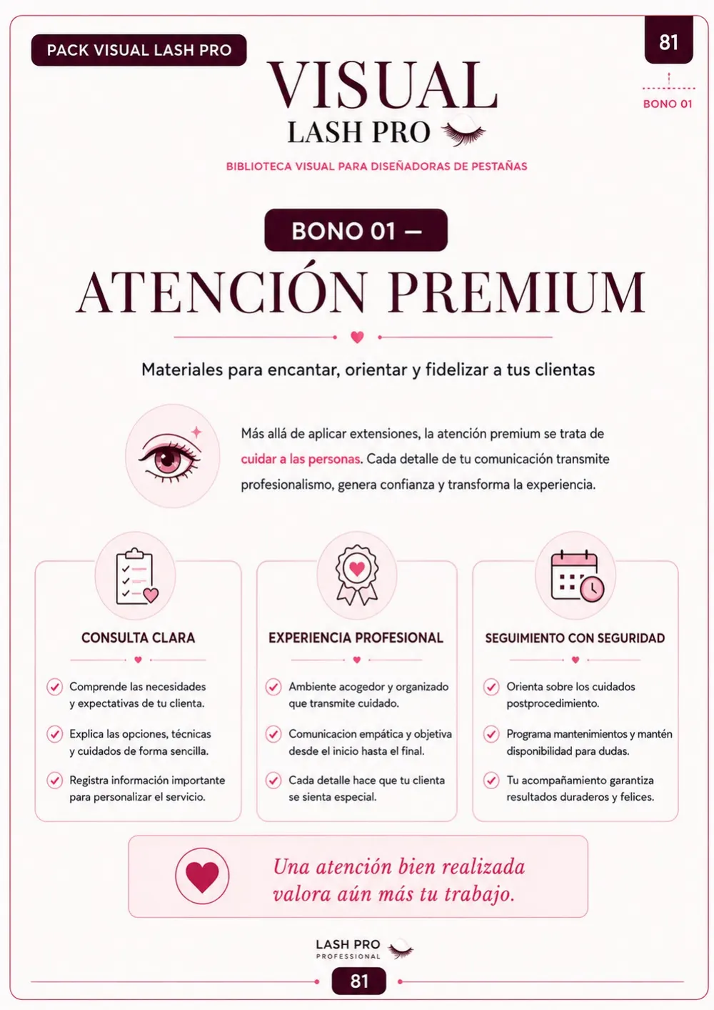 Bono en español de atención Premium