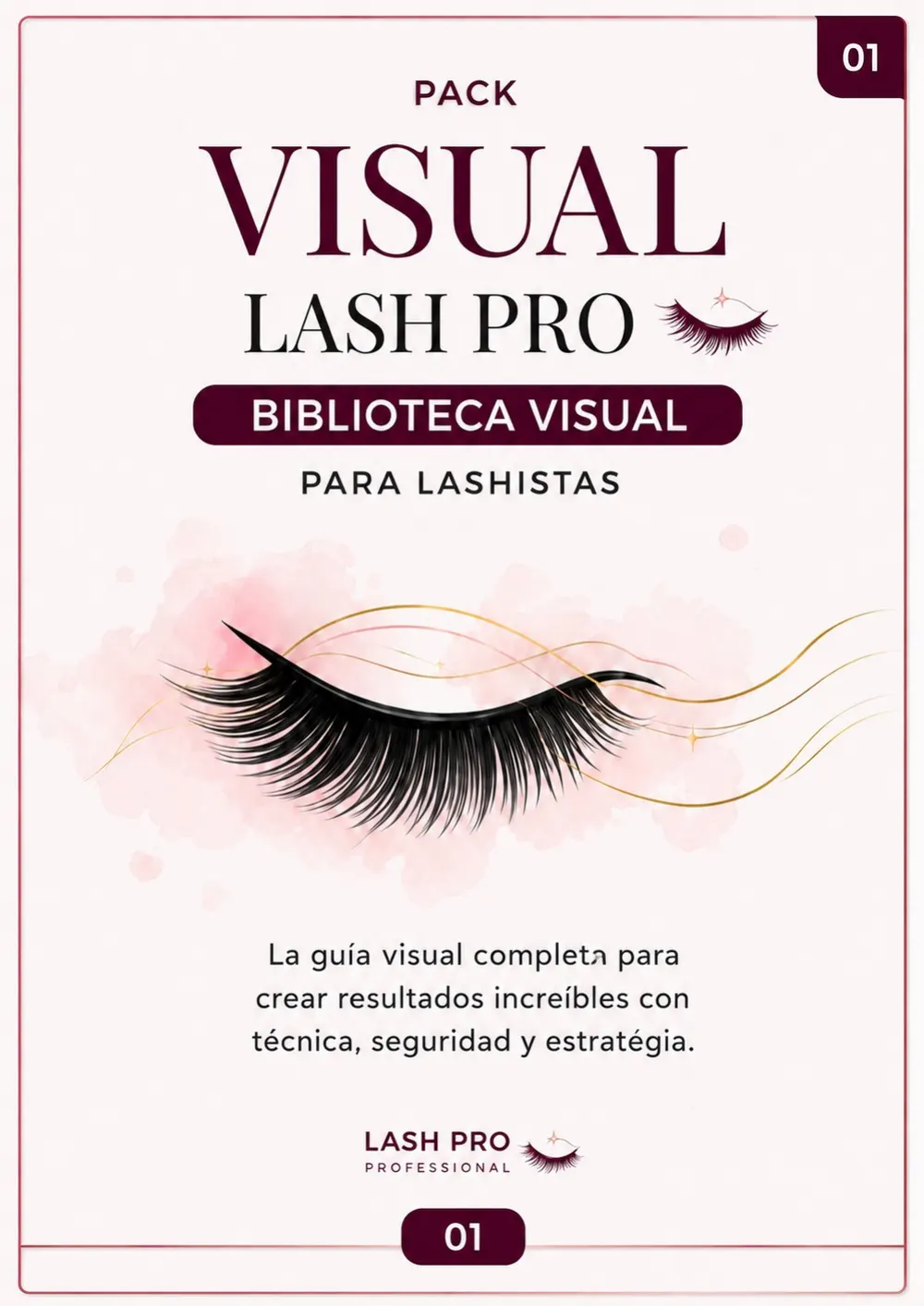 Portada en español del Pack Visual Lash Pro